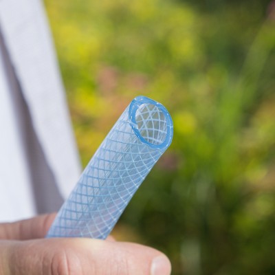 Шланг поливочный прозрачный армированный 3-х слойный, 3/4", 25 м Palisad