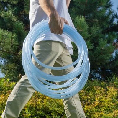 Шланг поливочный прозрачный армированный 3-х слойный, 1/2", 15 м Palisad Шланг поливочный прозрачный армированный 3-х слойный, 1/2", 15 м Palisad