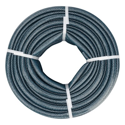 Шланг поливочный армированный ПВХ 1/2", 50 м, урожайный Сибртех