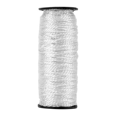 Шнур крученый капроновый, 2 мм, L 50 м, на катушке, Сибртех