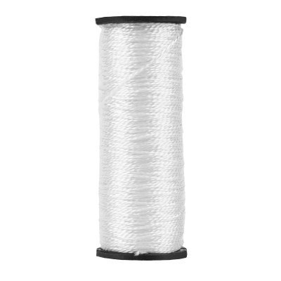 Шнур крученый капроновый, 1.5 мм, L 100 м, на катушке, Сибртех