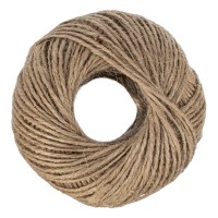 Шпагат джутовый, 1.5 мм, L 100 м, 2-ниточный, Сибртех