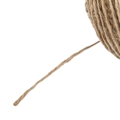 Шпагат джутовый, 1.5 мм, L 90 м, 4-ниточный, Сибртех