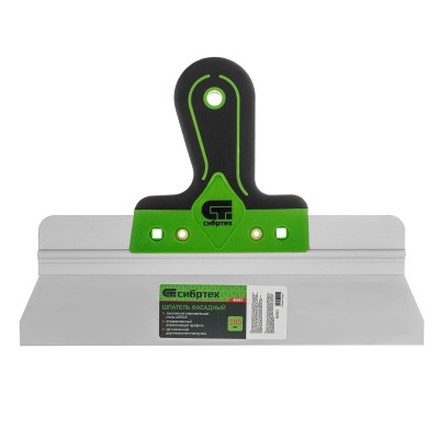 Шпатель фасадный, нержавеющая сталь 420S45, 300 мм, 2-компонентная ручка Сибртех