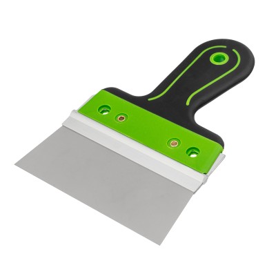 Шпатель фасадный, нержавеющая сталь 420S45, 150 мм, 2-компонентная ручка Сибртех Шпатель фасадный, нержавеющая сталь 420S45, 150 мм, 2-компонентная ручка Сибртех