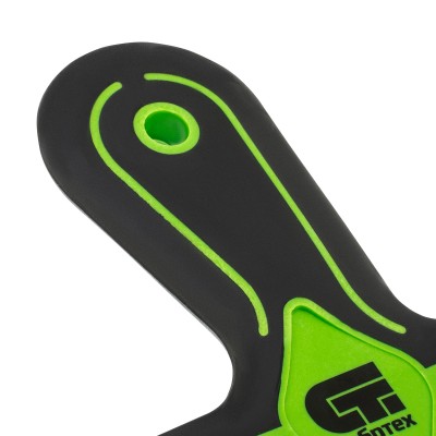 Шпатель фасадный, нержавеющая сталь 420S45, 200 мм, 2-компонентная ручка Сибртех Шпатель фасадный, нержавеющая сталь 420S45, 200 мм, 2-компонентная ручка Сибртех