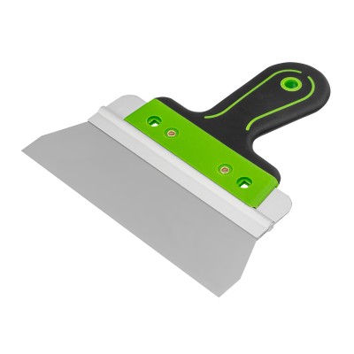 Шпатель фасадный, нержавеющая сталь 420S45, 200 мм, 2-компонентная ручка Сибртех Шпатель фасадный, нержавеющая сталь 420S45, 200 мм, 2-компонентная ручка Сибртех