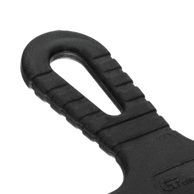 Шпатель из нержавеющей стали, 450 мм, зуб 6 х 6 мм, пластмассовая ручка Сибртех