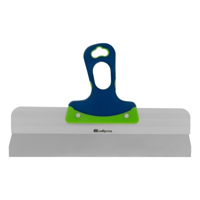 Шпатель фасадный, нержавеющая сталь, 350 мм, двухкомпонентная ручка Сибртех Шпатель фасадный, нержавеющая сталь, 350 мм, двухкомпонентная ручка Сибртех