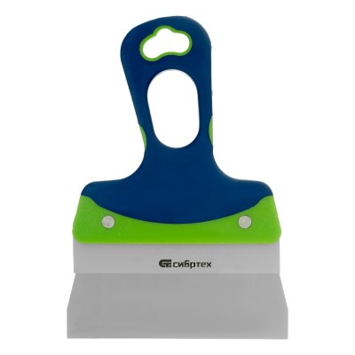 Шпатель фасадный, нержавеющая сталь, 150 мм, двухкомпонентная ручка Сибртех