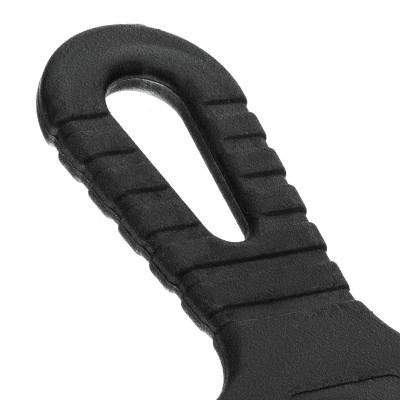 Шпатель из нержавеющей стали, 350 мм, зуб 8 х 8 мм, пластмассовая ручка Сибртех