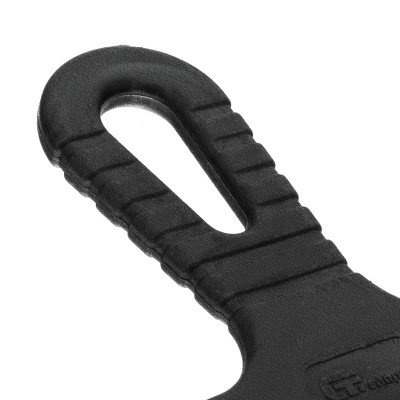 Шпатель из нержавеющей стали, 350 мм, зуб 6 х 6 мм, пластмассовая ручка Сибртех