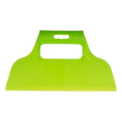 Шпатель для клея, пластмассовый, зубчатый 2 х 2 мм Сибртех