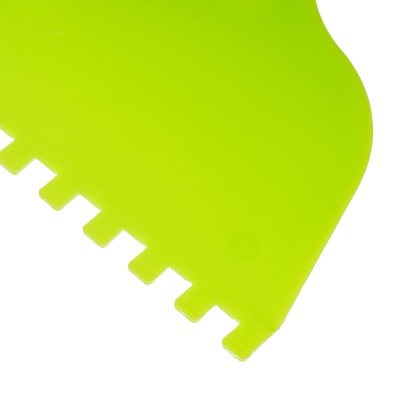 Шпатель для клея, пластмассовый, зубчатый 6 х 6 мм Сибртех