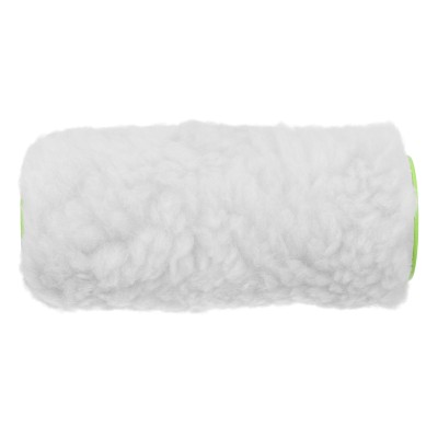 Валик сменный с натуральным мехом, 150 мм, ворс 12 мм, D 48 мм, D ручки 6 мм, Сибртех