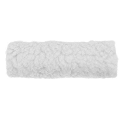 Валик сменный с натуральным мехом, 200 мм, ворс 12 мм, D 48 мм, D ручки 6 мм, Сибртех