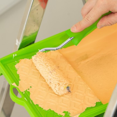 Мини-валик сменный "Водные краски", 110 мм, ворс 12 мм, D 16 мм, D ручки 6 мм, полиэстер Сибртех Мини-валик сменный "Водные краски", 110 мм, ворс 12 мм, D 16 мм, D ручки 6 мм, полиэстер Сибртех