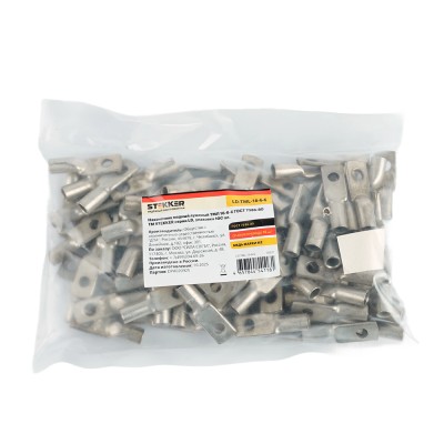 Наконечник медный STEKKER; М6 16 - ; , медь марки М2, ,