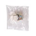 Модуль Keystone Jack RJ-45(8P8C), UTP, CAT 5e, тип 180 градусов, белый REXANT