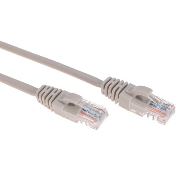 Патч-корд U/UTP, CAT 5e, RJ45-RJ45, 26AWG, LSZH, серый, 0,5м REXANT Патч-корд U/UTP, CAT 5e, RJ45-RJ45, 26AWG, LSZH, серый, 0,5м REXANT