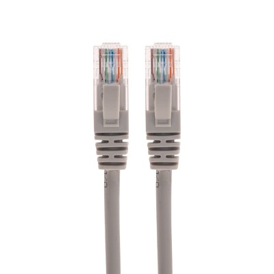 Патч-корд U/UTP, CAT 5e, RJ45-RJ45, 26AWG, LSZH, серый, 0,5м REXANT Патч-корд U/UTP, CAT 5e, RJ45-RJ45, 26AWG, LSZH, серый, 0,5м REXANT