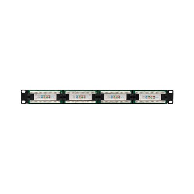 Панель коммутационная 19", 1U, 24 порта, UTP, RJ-45, CAT 5e REXANT Панель коммутационная 19", 1U, 24 порта, UTP, RJ-45, CAT 5e REXANT