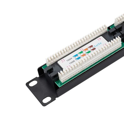 Панель коммутационная 19", 1U, 24 порта, UTP, RJ-45, CAT 5e REXANT Панель коммутационная 19", 1U, 24 порта, UTP, RJ-45, CAT 5e REXANT