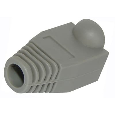 Колпачок изолирующий для разъемов RJ-45, серый REXANT