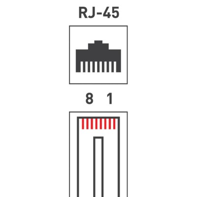 Разъем UTP RJ-45(8P8C), CAT 5e REXANT
