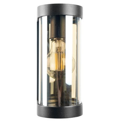 Светильник садово-парковый, серии «Бостон», (НБУ) FERON DH1901 E27, 230V, IP44, цвет черный/янтарный, цилиндр, на стену , 125*92*206мм Светильник садово-парковый, серии «Бостон», (НБУ) FERON DH1901 E27, 230V, IP44, цвет черный/янтарный, цилиндр, на стену , 125*92*206мм