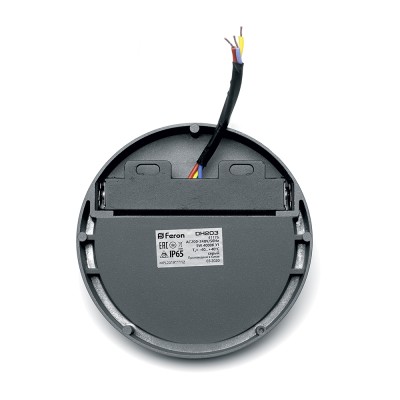 Светодиодный светильник Feron DH203 накладной 5W 4000K, IP65, серый 41176 Светодиодный светильник Feron DH203 накладной 5W 4000K, IP65, серый 41176
