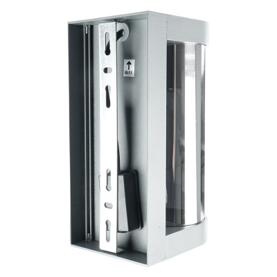 Светильник садово-парковый, серии «Бостон», (НБУ) FERON DH1901 E27, 230V, IP44, цвет серый/зеркальный, цилиндр, на стену , 125*92*206мм Светильник садово-парковый, серии «Бостон», (НБУ) FERON DH1901 E27, 230V, IP44, цвет серый/зеркальный, цилиндр, на стену , 125*92*206мм