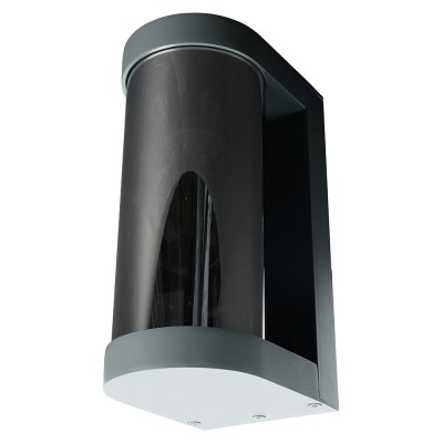 Светильник садово-парковый, серии «Бостон», (НБУ) FERON DH1901 E27, 230V, IP44, цвет серый/зеркальный, цилиндр, на стену , 125*92*206мм Светильник садово-парковый, серии «Бостон», (НБУ) FERON DH1901 E27, 230V, IP44, цвет серый/зеркальный, цилиндр, на стену , 125*92*206мм