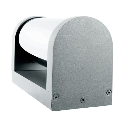 Светильник садово-парковый, серии «Бостон», (НБУ) FERON DH1901 E27, 230V, IP44, цвет серый/зеркальный, цилиндр, на стену , 125*92*206мм Светильник садово-парковый, серии «Бостон», (НБУ) FERON DH1901 E27, 230V, IP44, цвет серый/зеркальный, цилиндр, на стену , 125*92*206мм