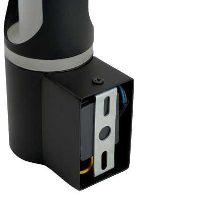 Светильник садово-парковый Feron DH1101 15W, на стену вверх, GU10 230V, черный 51233