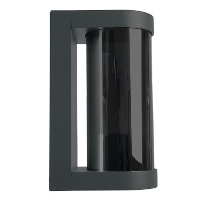 Светильник садово-парковый, серии «Бостон», (НБУ) FERON DH1901 E27, 230V, IP44, цвет черный/зеркальный, цилиндр, на стену , 125*92*206мм Светильник садово-парковый, серии «Бостон», (НБУ) FERON DH1901 E27, 230V, IP44, цвет черный/зеркальный, цилиндр, на стену , 125*92*206мм