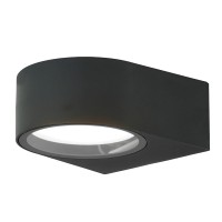 Светильник садово-парковый Feron DH1201,на стену, GX53 230V, черный 51326 Светильник садово-парковый Feron DH1201,на стену, GX53 230V, черный 51326