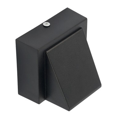 Светильник уличный светодиодный, на стену (ДБУ) FERON DH113, серия Дели, 3W, 4000К (белый нейтральный), 85-265V/50Гц, 170Lm, IP54, 1LED*COB, класс защиты 1, раб.t -40°C...+40°C, цвет черный, корпус алюминий, 80*70*60мм,