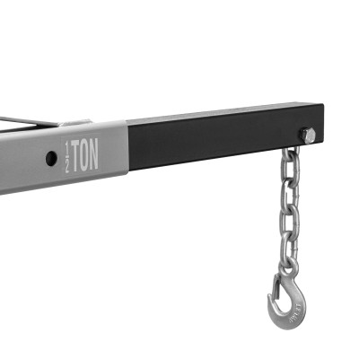 Кран гидравлический, 2 т, H подъема 25-2200 мм, складной (комплект из 2 частей) Matrix