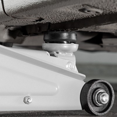 Резиновая опора для подкатного домкрата универсальная, D 72 мм, D 50, H 35 мм Matrix