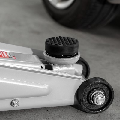 Резиновая опора для подкатного домкрата универсальная, D 72 мм, D 50, H 35 мм Matrix