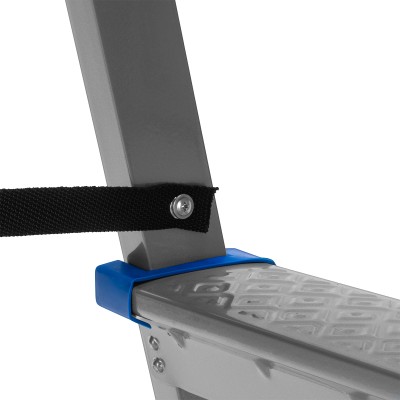 Стремянка двухсторонняя 6 ступеней, сталь профиль, стальные ступени, Сибртех Стремянка двухсторонняя 6 ступеней, сталь профиль, стальные ступени, Сибртех