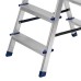 Стремянка двусторонняя 4 ступени, алюминиевая, Сибртех Стремянка двусторонняя 4 ступени, алюминиевая, Сибртех