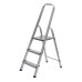 Стремянка, 3 ступени, алюминиевая, Сибртех