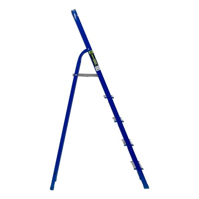 Стремянка, 5 ступеней, стальной профиль, алюминиевые ступени Сибртех