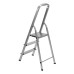 Стремянка, 3 ступени, алюминиевая, Сибртех