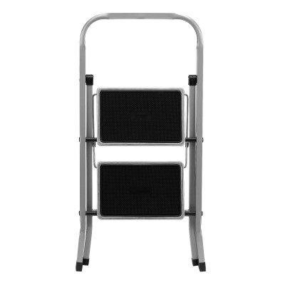 Стремянка 2 ступени, с полимерными ковриками, Сибртех