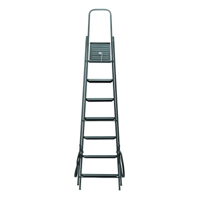Стремянка 7 ступеней, компактная, стальная Сибртех