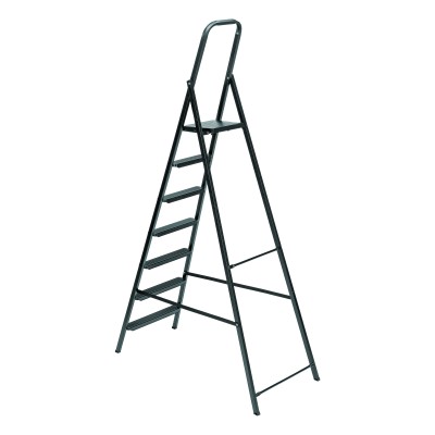 Стремянка 7 ступеней, компактная, стальная Сибртех