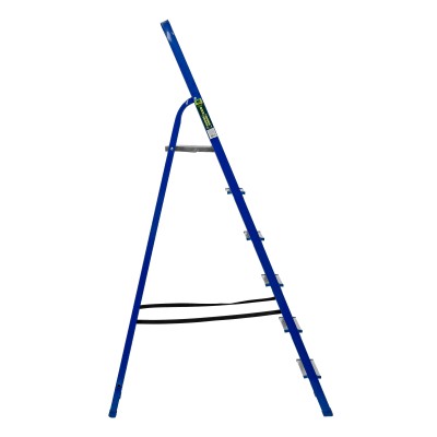 Стремянка, 6 ступеней, стальной профиль, алюминиевые ступени Сибртех Стремянка, 6 ступеней, стальной профиль, алюминиевые ступени Сибртех